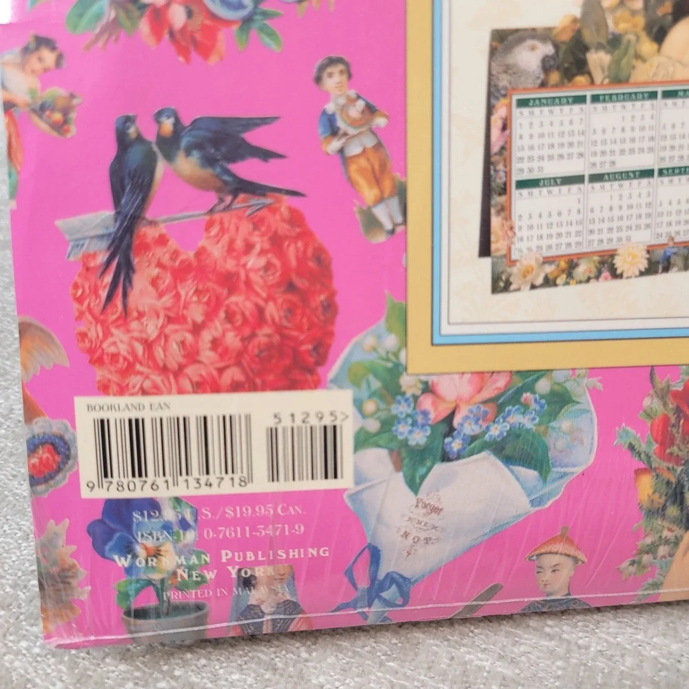 Cynthia Hart Victoriana 2006 Calendar Gift Collection Floral Ephemera SEALED NEW